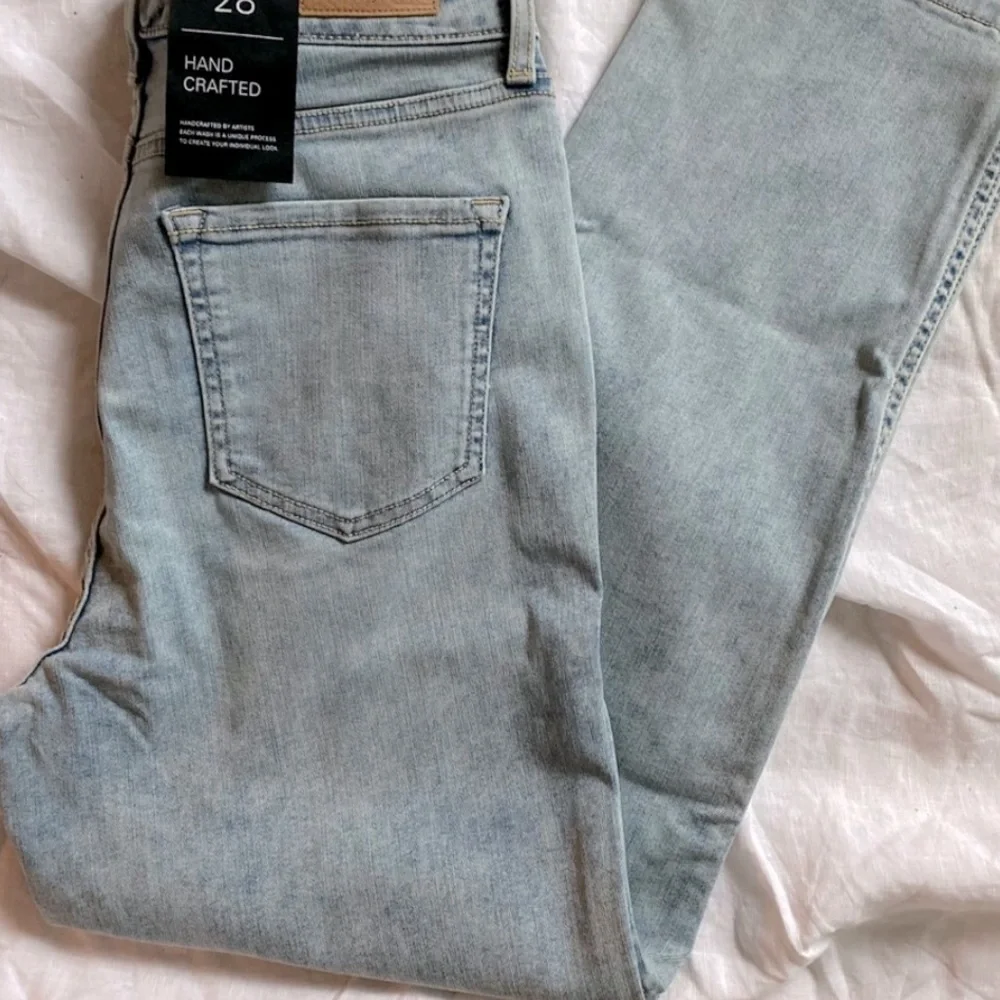 25 /‎ 0 Sanctuary / Denim Modern straight crop High rise light wash denim jeans